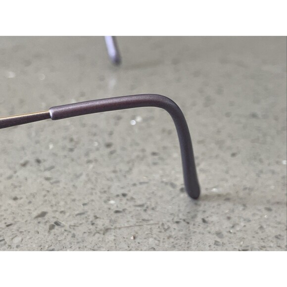 JESSICA MCCLINTOCK CV JMC 162 Lilac EYEGLASSES Frames ONLY 53-17-125 Half Rim - Picture 5 of 14